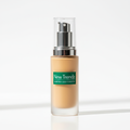 New Trendz Glow Foundation in frosted glass pump bottle